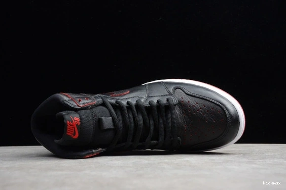 Rep Lance Mountain Air QS 1 SB Jordan I Black 653532-002 653532-002 0401